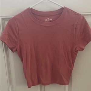 Hollister Women's Babydoll Tee in Rose
